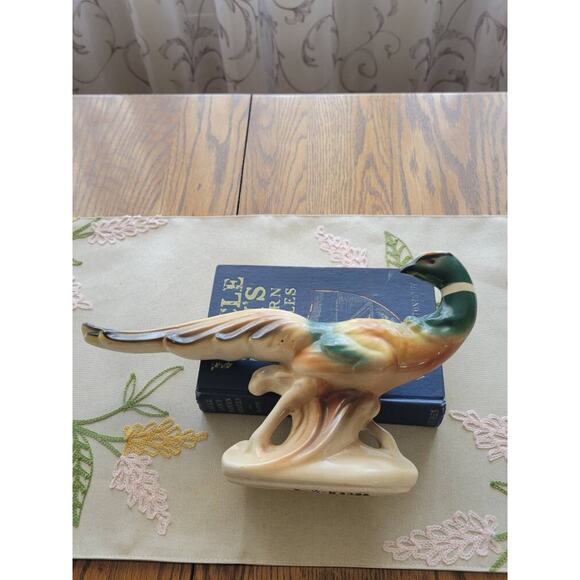 Vintage Pheasant, Royal Copley, 1950's Figurine, Ring-Necked - Picture 6 of 7